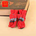 Pet Waterproof Outdoor Boots – 4pcs