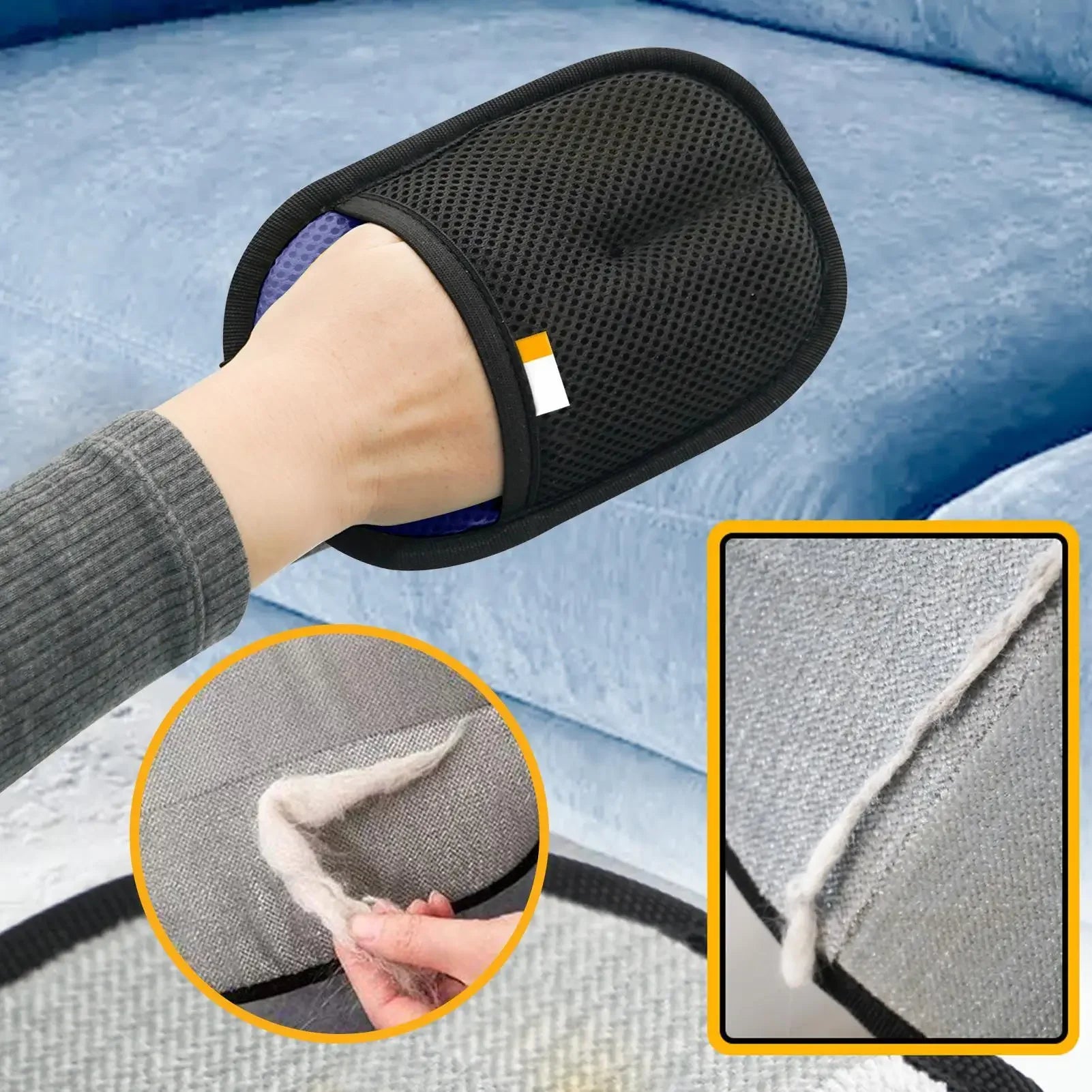 Pet Hair Removal Glove – Cats & Dogs