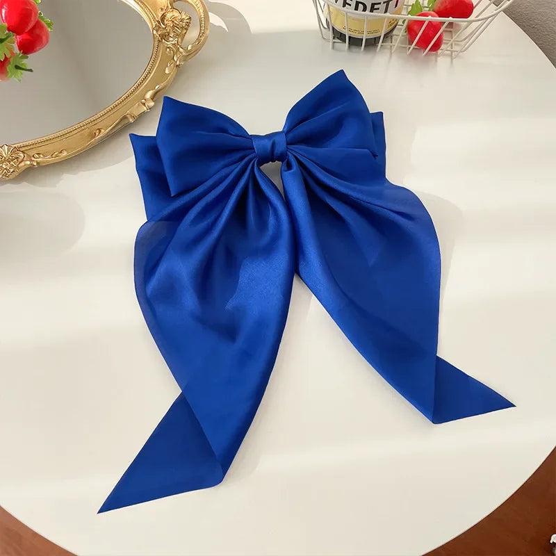 Big Bow Ribbon Hair Clip