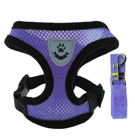 Breathable Mesh Pet Walking Harness