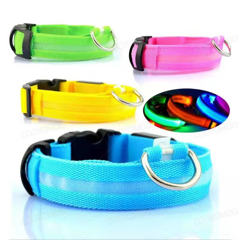 Night‑Glow Dog & Cat Collar