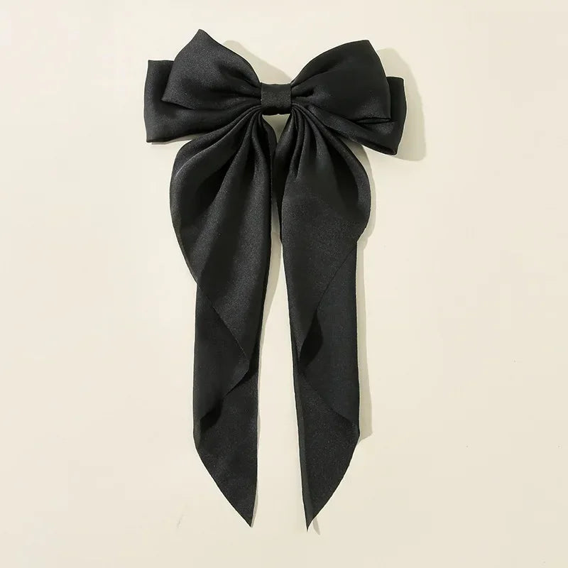 Big Bow Ribbon Hair Clip