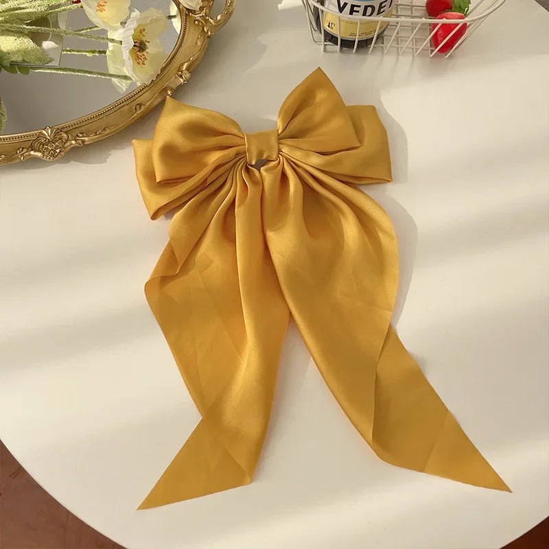 Big Bow Ribbon Hair Clip