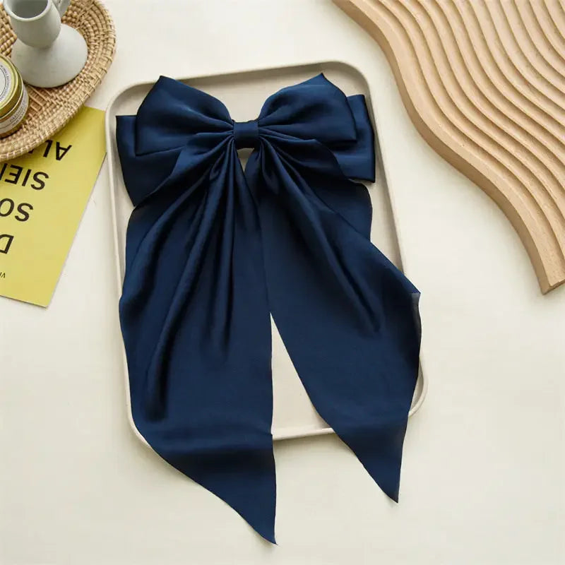 Big Bow Ribbon Hair Clip