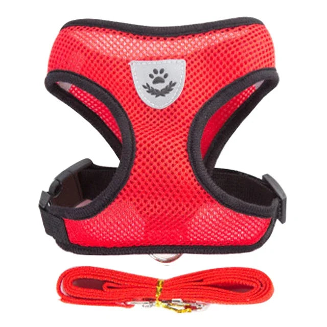 Breathable Mesh Pet Walking Harness
