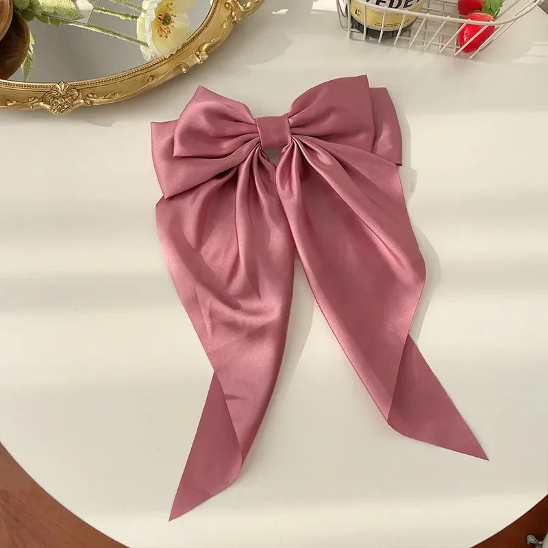Big Bow Ribbon Hair Clip