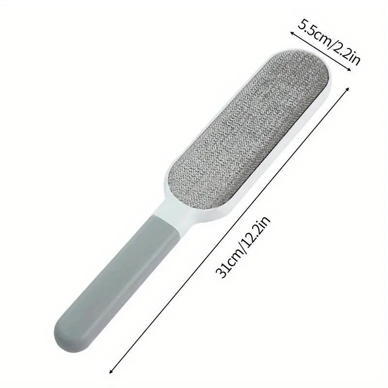 Double‑Sided Pet Hair Remover Brush
