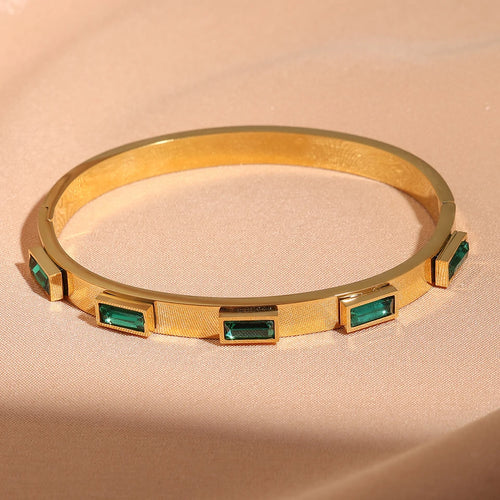 Meridian Stacked Bangle Set — Solaro Signature