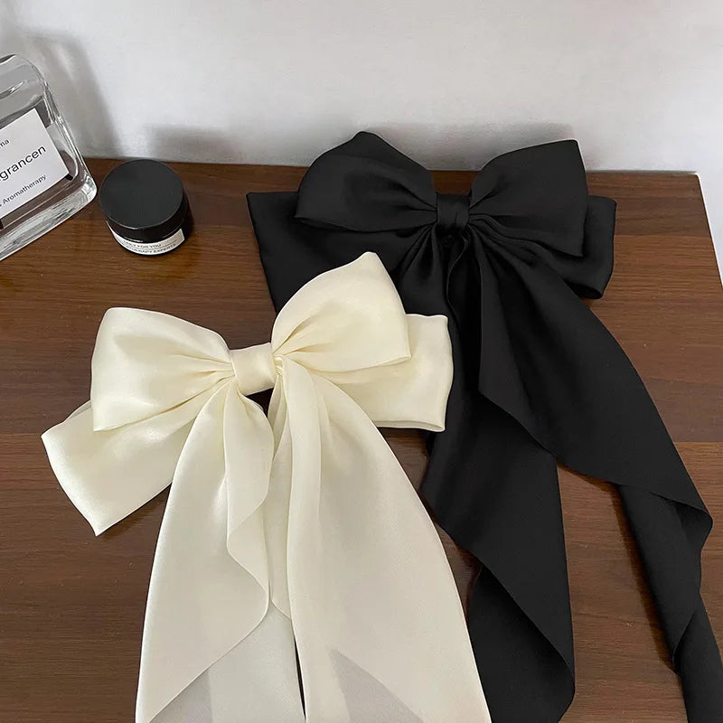 Big Bow Ribbon Hair Clip