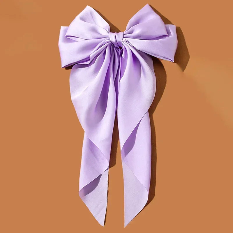 Big Bow Ribbon Hair Clip