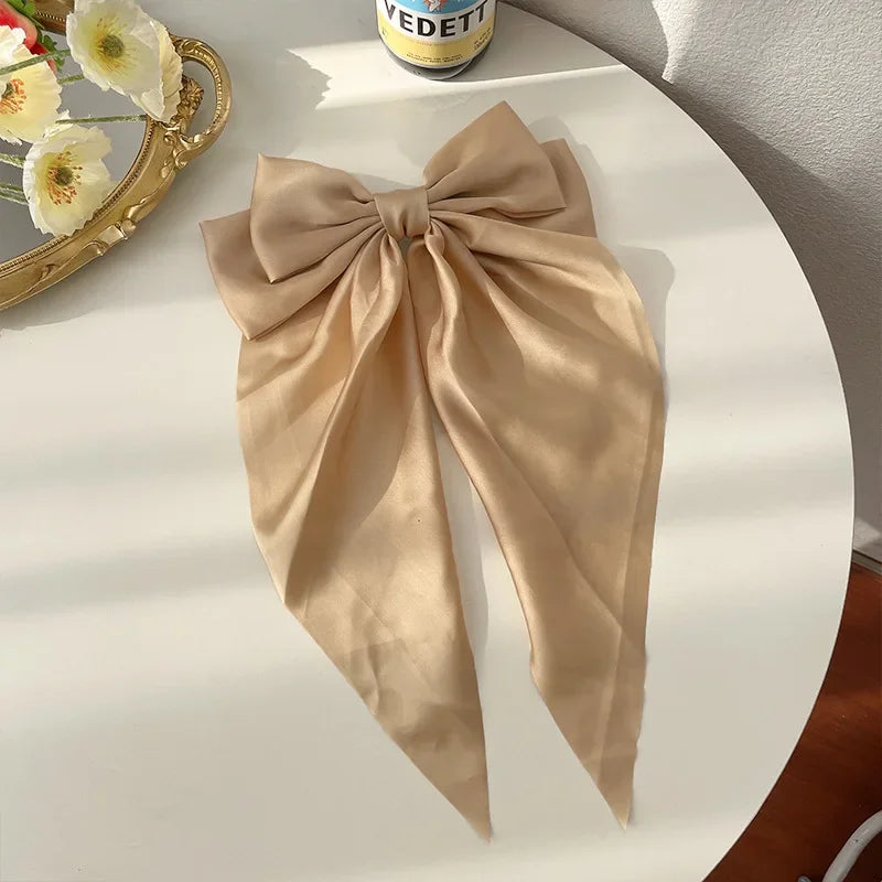 Big Bow Ribbon Hair Clip