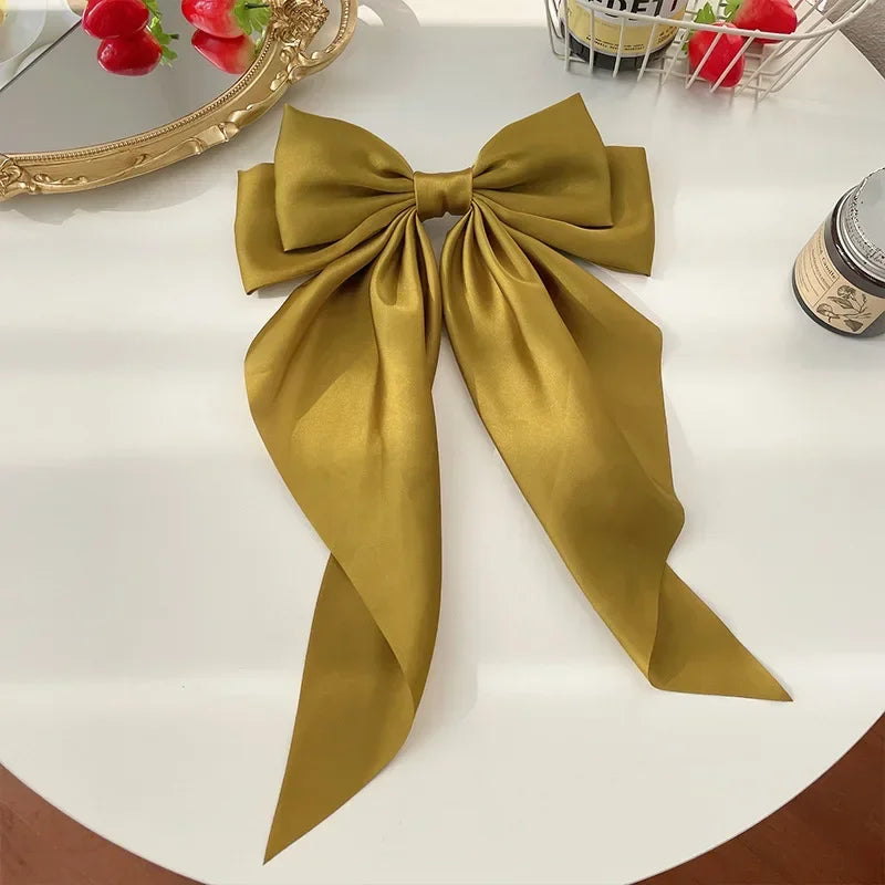 Big Bow Ribbon Hair Clip