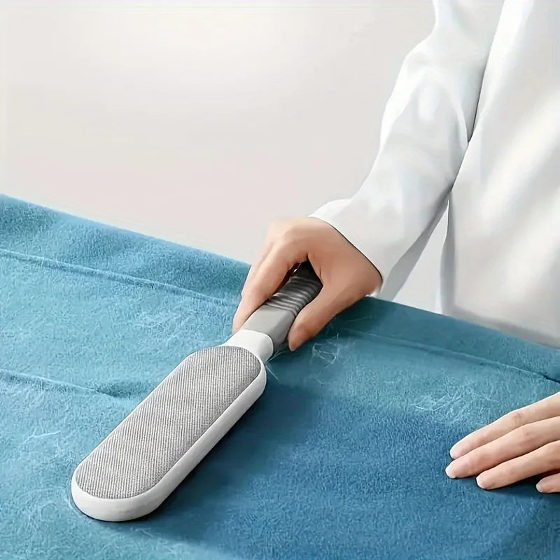 Double‑Sided Pet Hair Remover Brush