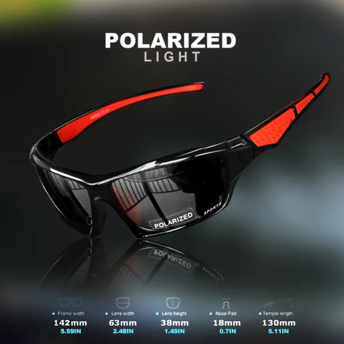 Horizon Polarized Sport Sunglasses — Solaro Signature