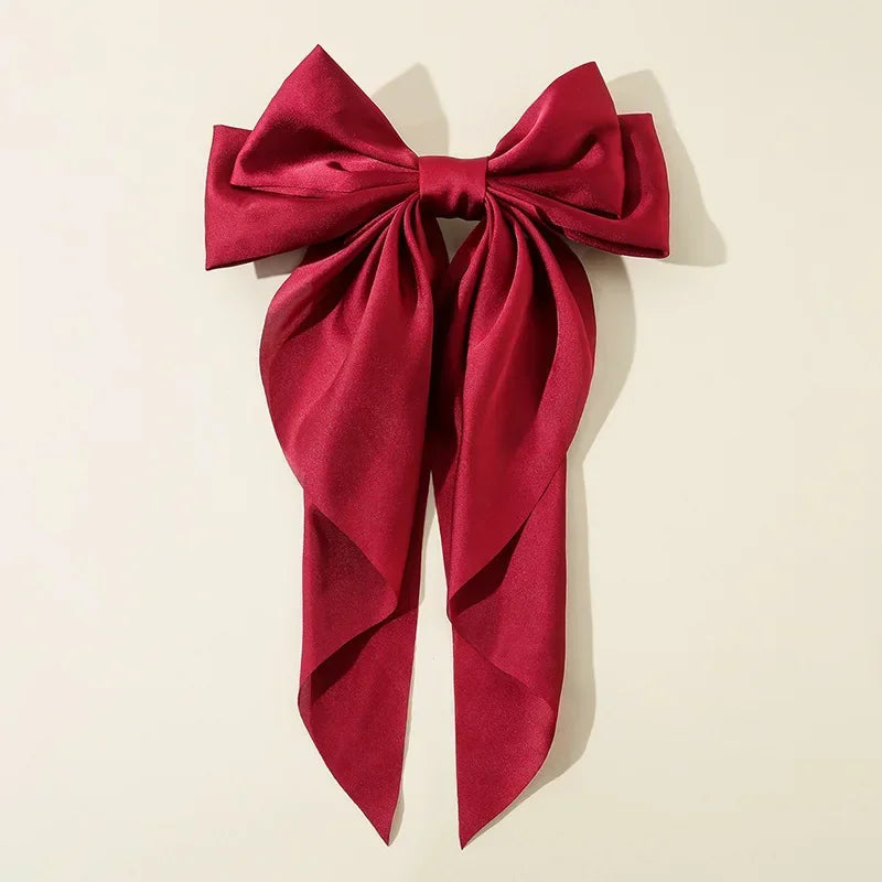 Big Bow Ribbon Hair Clip